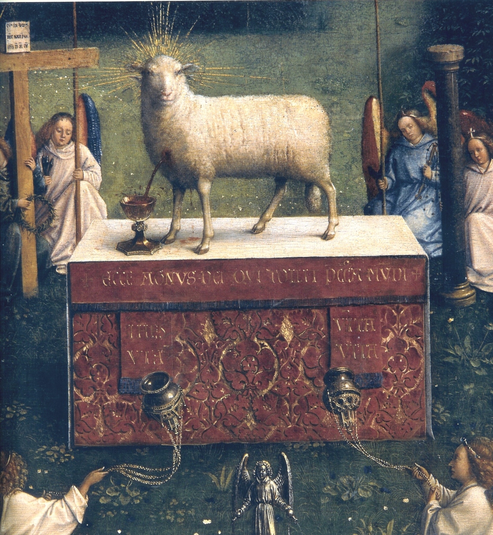 Ghent_Altarpiece_D_-_Lamb